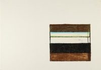 Ohne Titel, 2022, lkreide auf Papier, 29,7 x 42 cm
